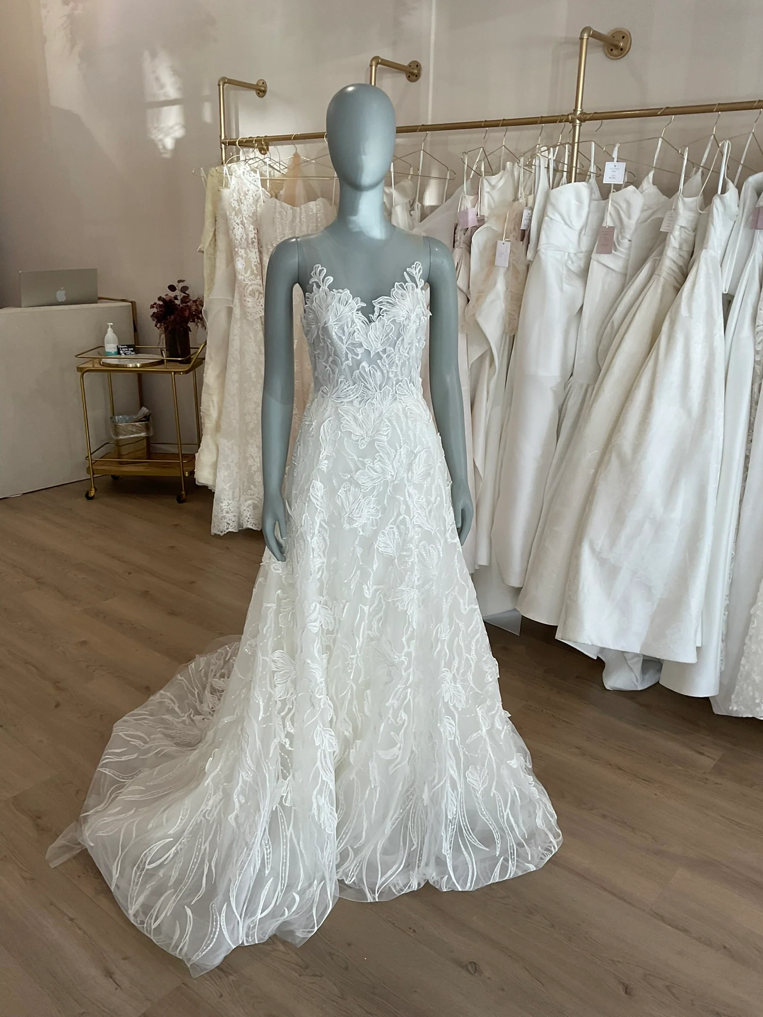 Amsale - Floral Tulle Prototype (2) - Image 2