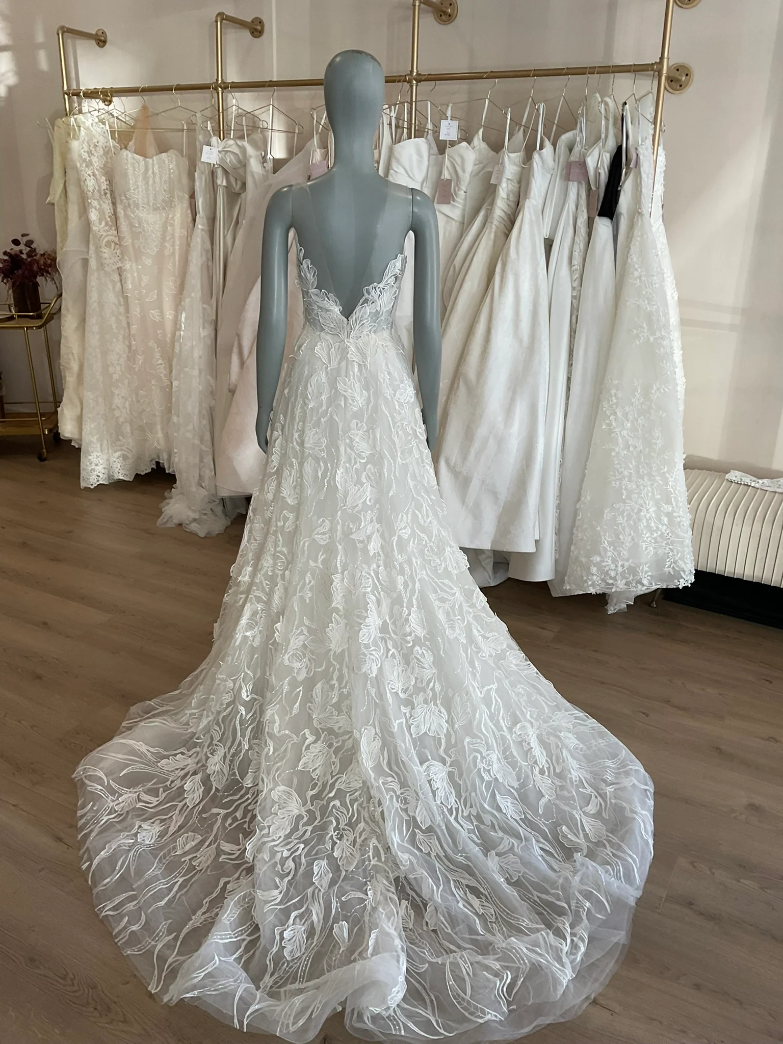 Amsale - Floral Tulle Prototype (2) - Image 5