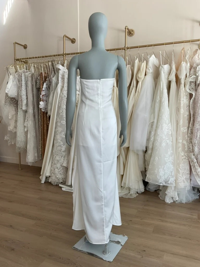 JW Pei - Floral Embroidered Long Dress (14) - Image 5