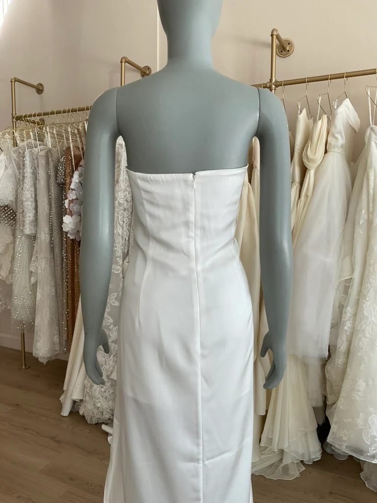 JW Pei - Floral Embroidered Long Dress (14) - Image 6