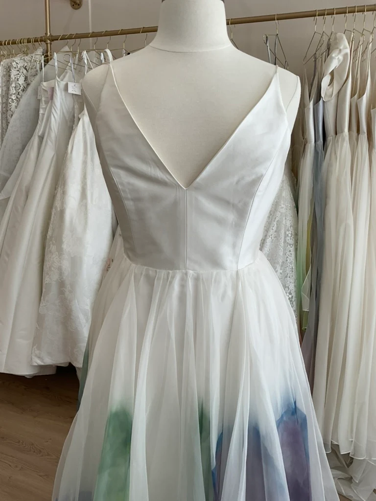 Leanne Marshall - Gabrielle Hand-Dyed Teal/Purple/Blue (14) - Image 3