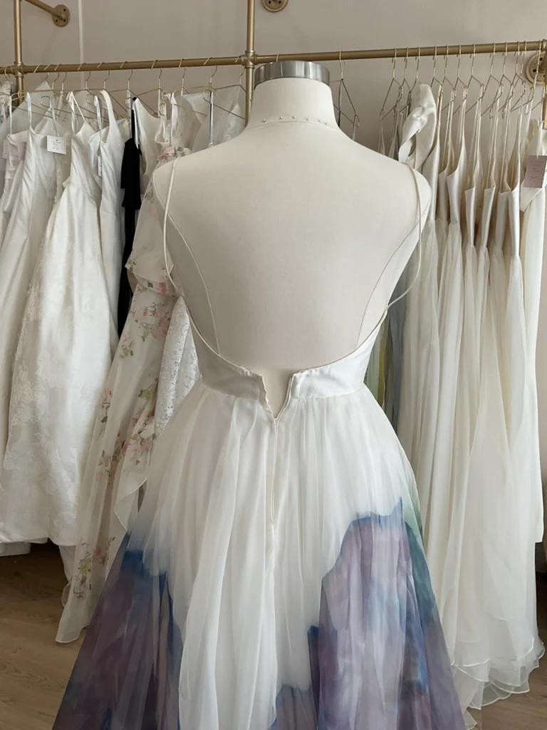 Leanne Marshall - Gabrielle Hand-Dyed Teal/Purple/Blue (14) - Image 6