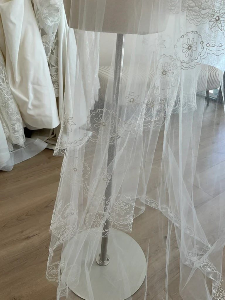 Ofrenda Studio - Dixon Ornamental Embroidered Veil - Image 3
